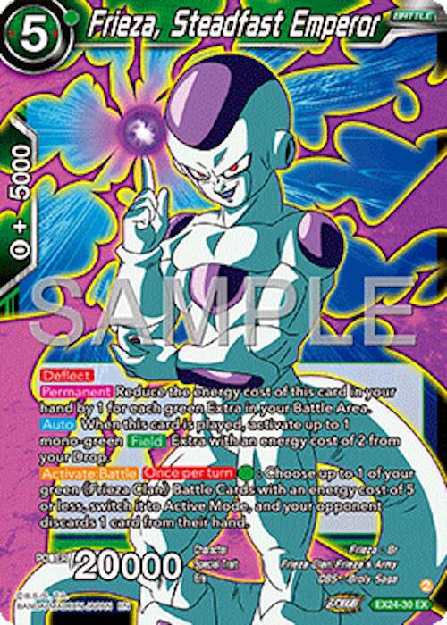 Frieza, Steadfast Emperor [Foil] EX24-30 Dragon Ball Super Premium Anniversary Box 2024