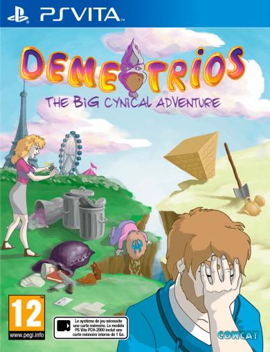 Demetrios The Big Cynical Adventure PAL Playstation Vita