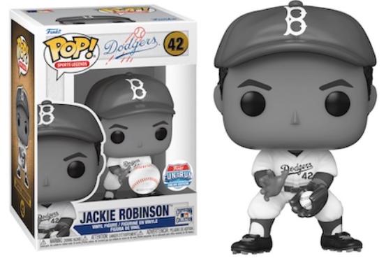 Jackie Robinson [Black White] #42 Funko POP Sports Legends