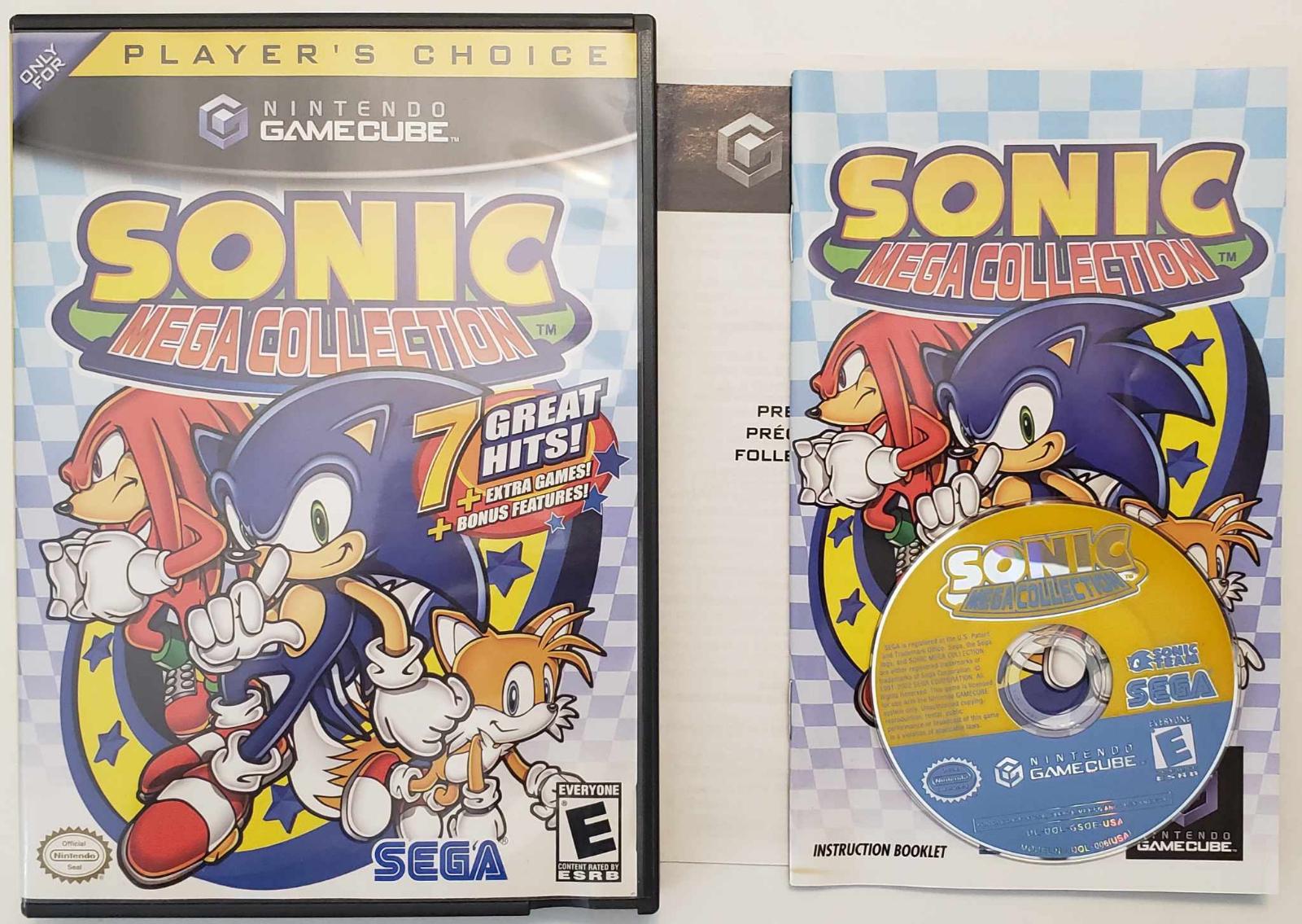 Sonic Mega Collection | Item, Box, and Manual | Gamecube