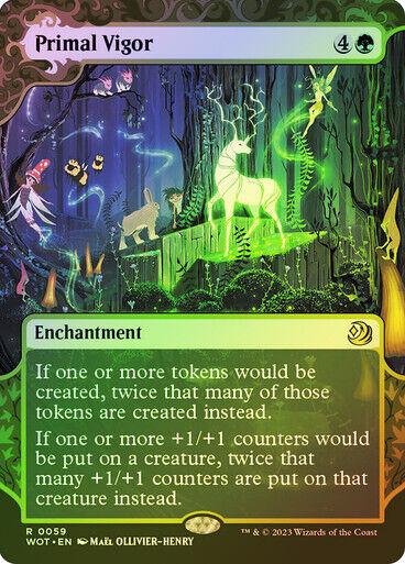 Primal Vigor [Foil] #59 Magic Wilds of Eldraine Enchanting Tales