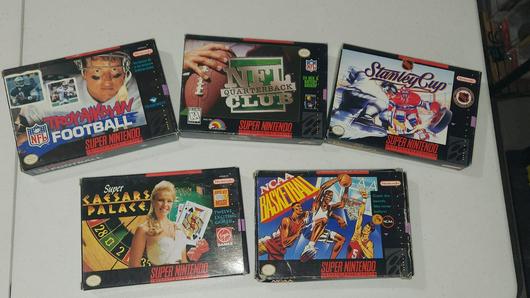 Super Nintendo Game Lot photo