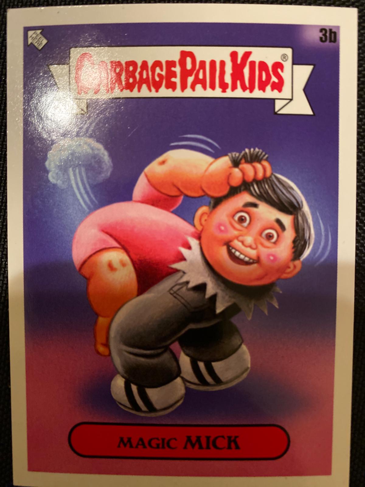 Magic MICK #3B Garbage Pail Kids at Play Ill Influencers