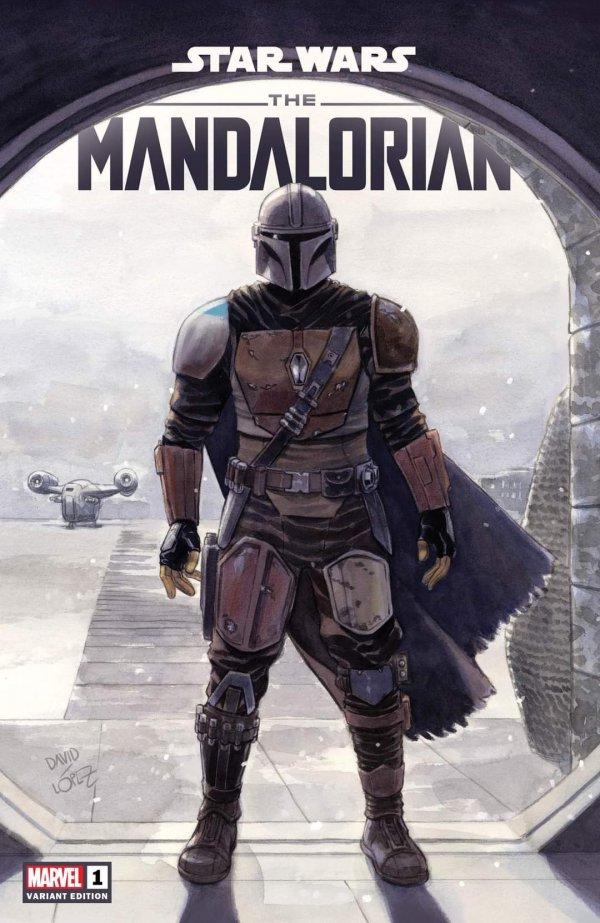 Star Wars: The Mandalorian [Lopez Collector's Connection] #1 (2022) Comic Books Star Wars: The Mandalorian