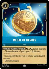 Medal of Heroes [Foil] #165 Lorcana Shimmering Skies Prices