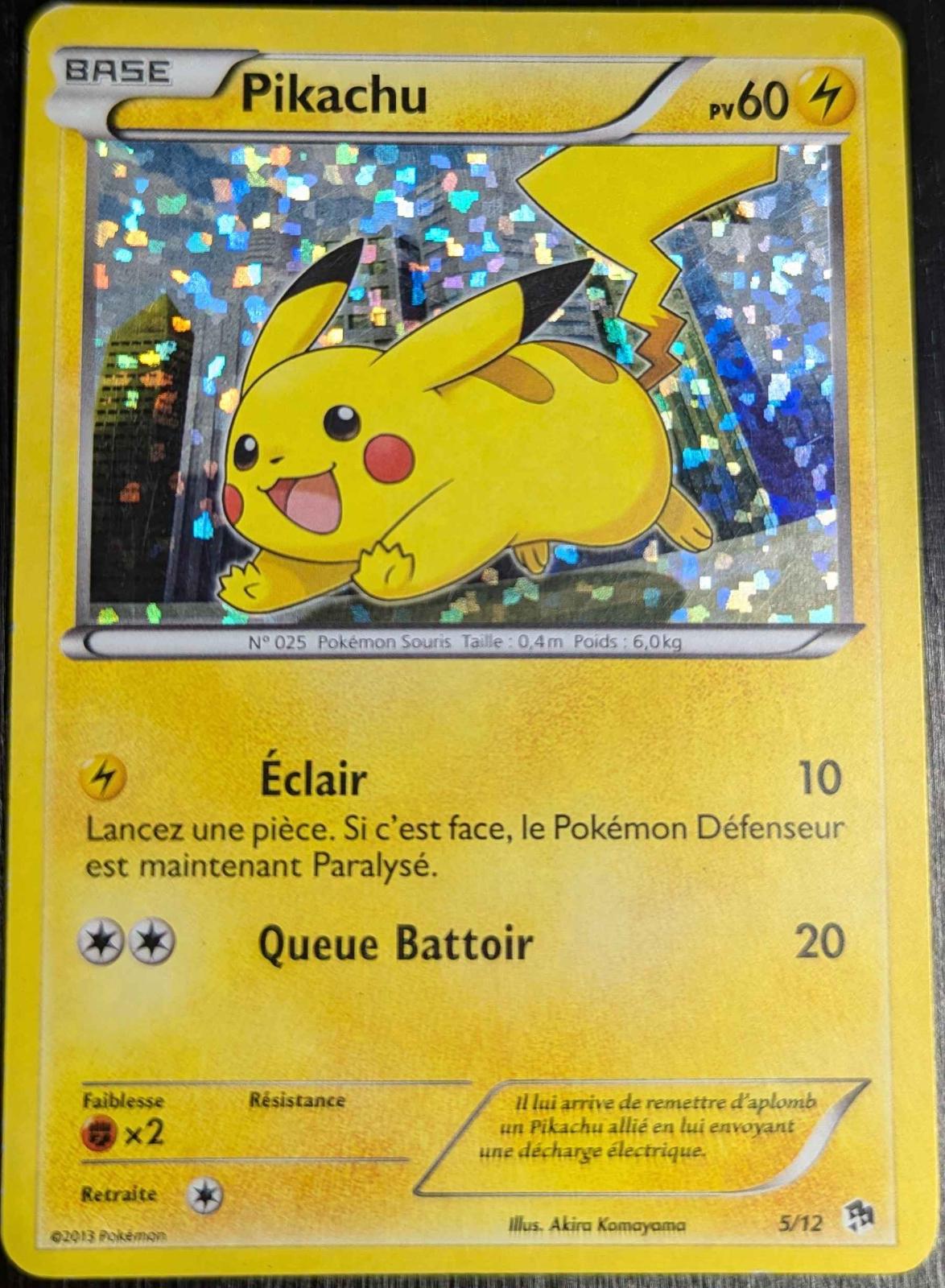 Pikachu [Holo] #5 Pokemon McDonalds 2013