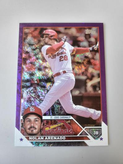 Nolan Arenado [Purple Foil] #500 photo