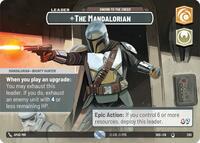 The Mandalorian - Sworn To The Creed [Showcase] #280 Star Wars Unlimited: Shadows of the Galaxy