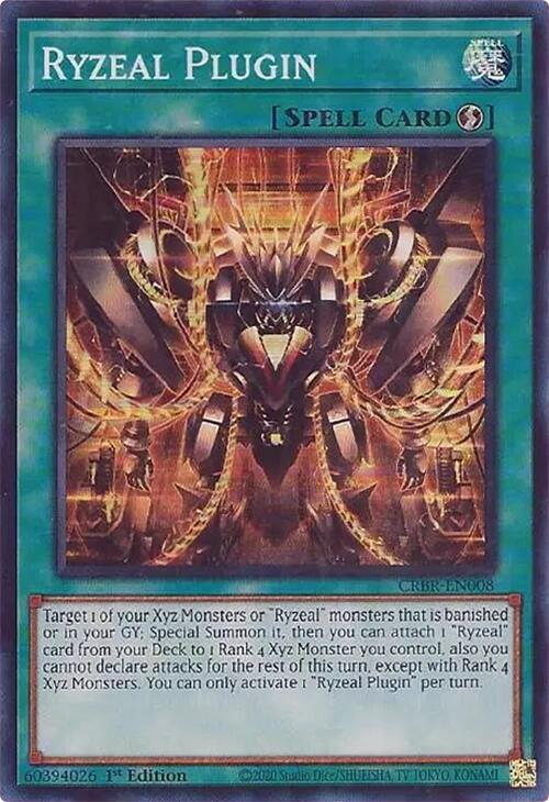 Ryzeal Plugin CRBR-EN008 YuGiOh Crossover Breakers