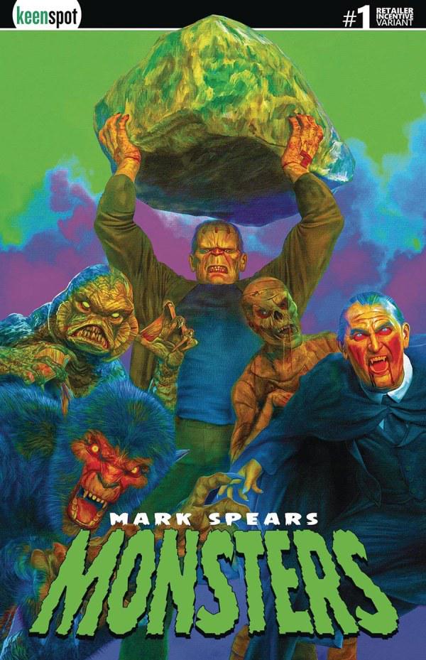 Mark Spears Monsters [Spears Metal] #1 (2024) Comic Books Mark Spears Monsters