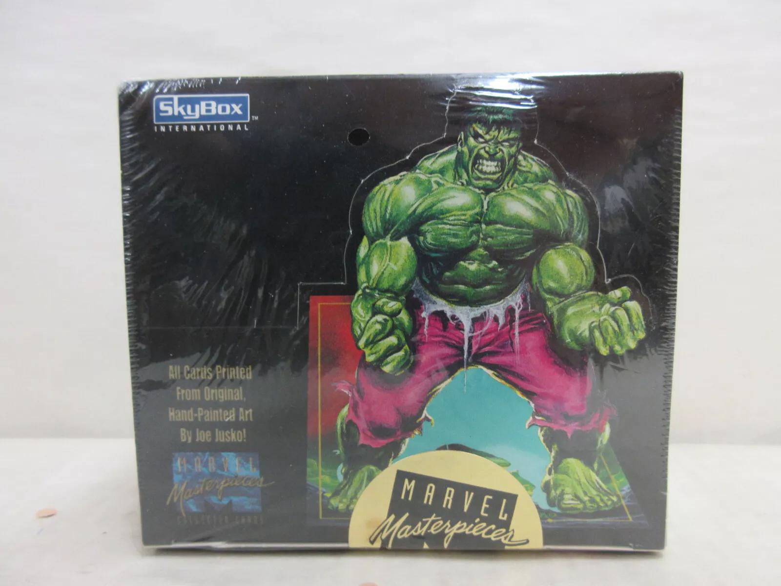 Sealed Box [Collector] Marvel 1993 Masterpieces