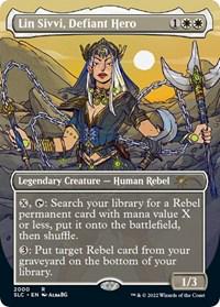 Lin Sivvi, Defiant Hero [Foil] #2000 Magic Secret Lair 30th Anniversary