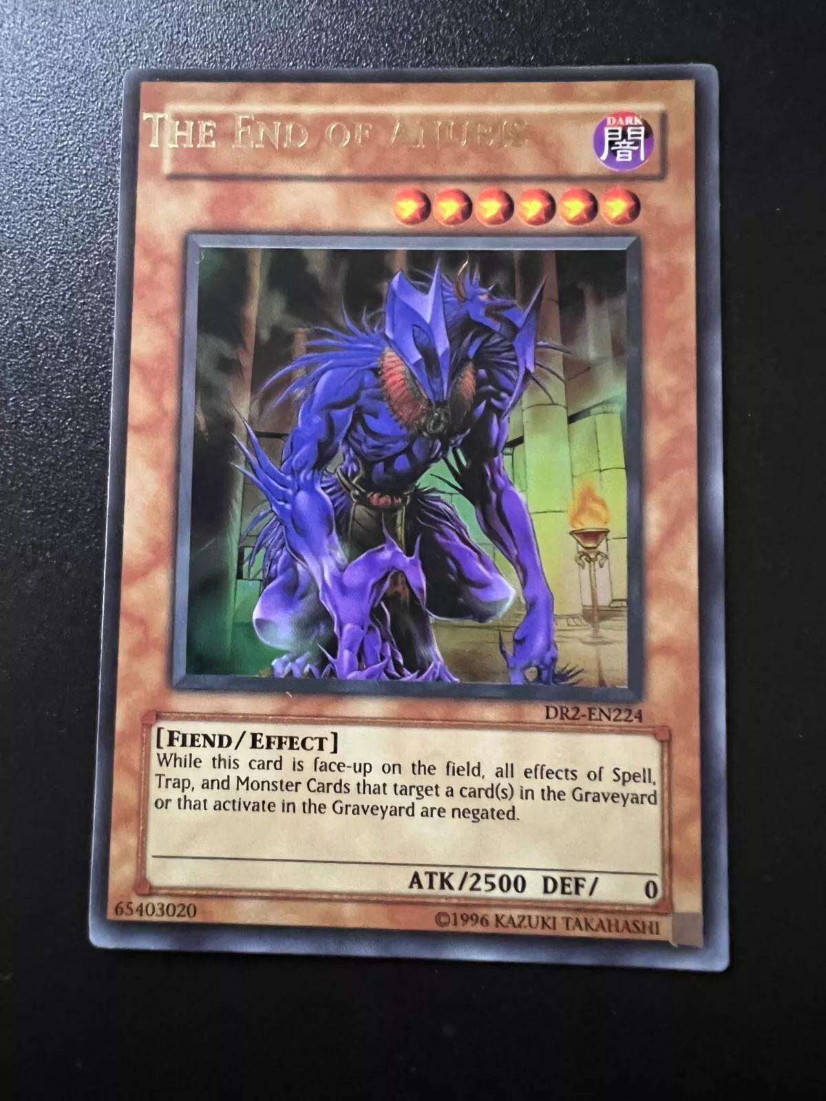 The End Of Anubis [Misprint] DR2-EN244 YuGiOh Dark Revelation Volume 2