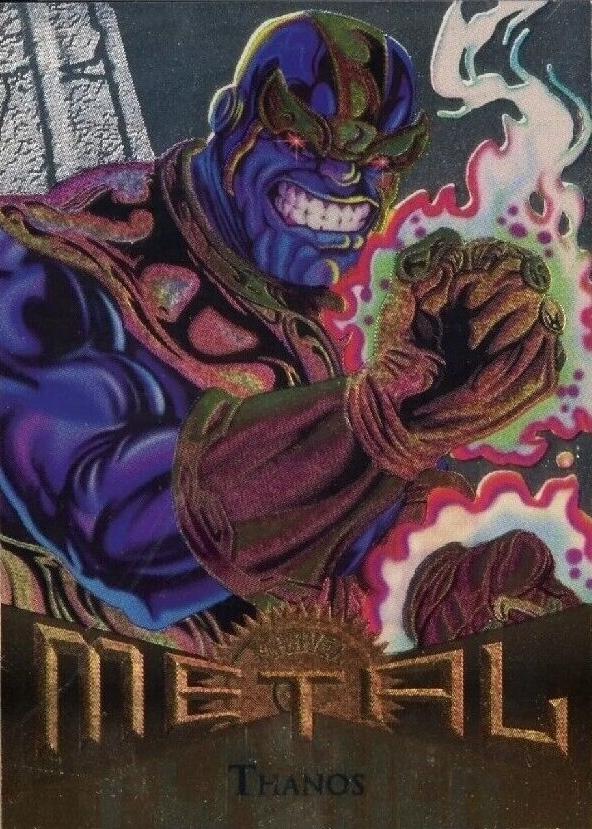 Thanos [Silver Flasher] #19 Marvel 1995 Metal