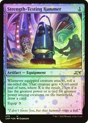 Strength-Testing Hammer [Galaxy Foil] #479 Magic Unfinity Prices