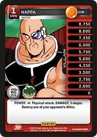 Nappa - Rested C3 Dragon Ball Z Heroes and Villians