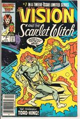 Vision And The Scarlet Witch [Newsstand] #7 (1986) Comic Books Vision and the Scarlet Witch Prices