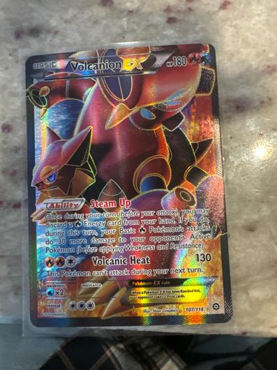 Volcanion EX #107 photo