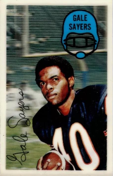 1970 Kelloggs 3D Gale Sayers PSA shops 9