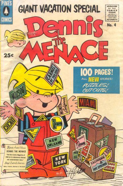 Dennis the Menace Giant #4 (1957) Comic Books Dennis the Menace Giant