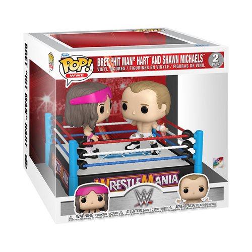 Bret 'Hitman' Hart and Shawn Michaels Funko POP WWE