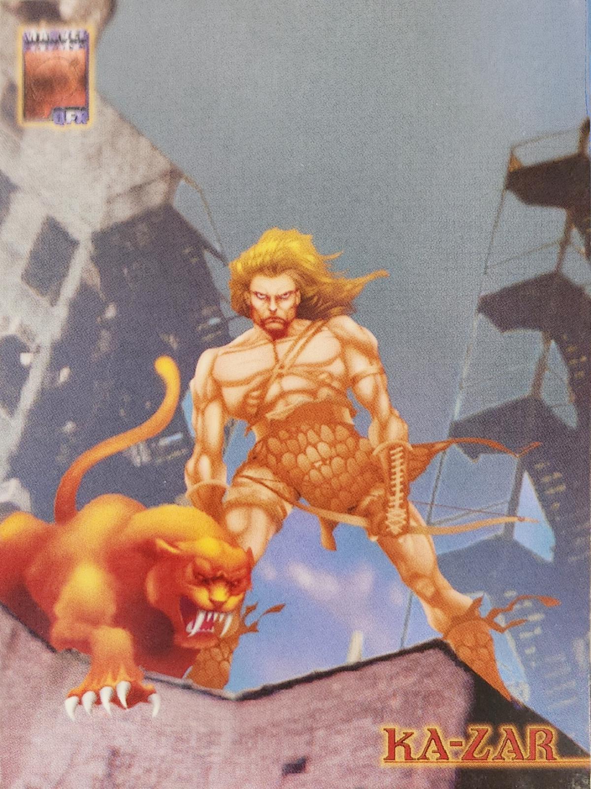 Ka-Zar #36 Marvel 1997 Fleer Premium QFX