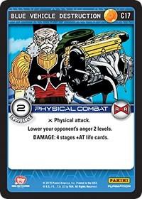 Blue Vehicle Destruction [Foil] C17 Dragon Ball Z Evolution