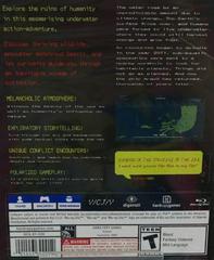 Back Cover | The Aquatic Adventure Of The Last Human [Submarine Interior Cover] Playstation 4