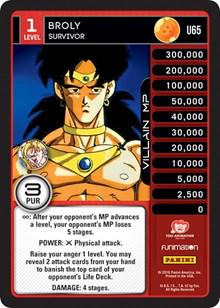 Broly - Survivor U65 Dragon Ball Z Vengeance