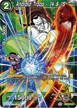 Android Troop - 14 & 15 [Foil] EX06-20 Dragon Ball Super Expansion Set: Special Anniversary Box