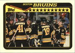 Boston Bruins #165 Hockey Cards 1990 Topps Tiffany Prices