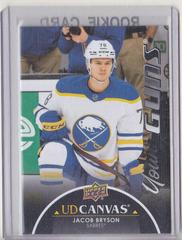 Jacob Bryson [Black] Hockey Cards 2021 Upper Deck UD Canvas Prices