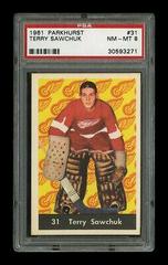 Terry Sawchuk #31 Hockey Cards 1961 Parkhurst Prices