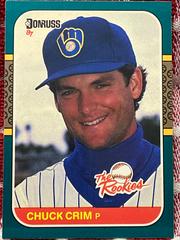 Chuck Crim Baseball Cards 1987 Donruss Rookies Prices