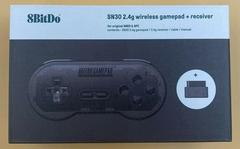 Box | 8BitDo SN30 2.4g Wireless Gamepad [Transparent Edition] Super Nintendo