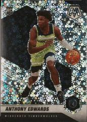 Anthony Edwards [SP Fast Break] Basketball Cards 2020 Panini Mosaic Prices