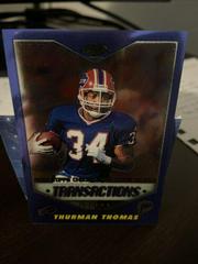 Thurman Thomas [Refractor] Football Cards 2000 Topps Chrome Prices