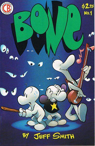 Bone [7th Print Green Logo] #1 (1994) Comic Books Bone