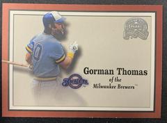 Gorman Thomas Baseball Cards 2000 Fleer Greats Prices