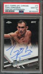 Tony Ferguson Ufc Cards 2017 Topps UFC Chrome Fighter Autographs Prices