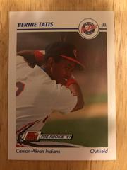 Bernie Tatis #95 Baseball Cards 1991 Impel Line Drive Pre Rookie AA Prices