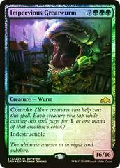 Impervious Greatwurm [Foil] Magic Guilds of Ravnica Prices