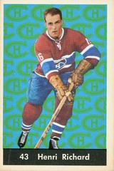 Henri Richard #43 Hockey Cards 1961 Parkhurst Prices