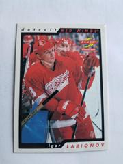 Igor Larionov Hockey Cards 1996 Pinnacle Prices