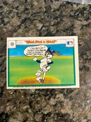 Back | Which Pitch Is Witch Baseball Cards 1990 Upper Deck Comic Ball