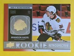 Brandon Hagel #RR-16 Hockey Cards 2021 Upper Deck Rookie Retrospective Prices