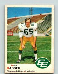 Dave Gasser #50 Football Cards 1970 O Pee Chee CFL Prices