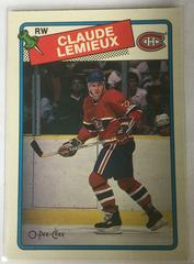 Claude Lemieux Hockey Cards 1988 O-Pee-Chee Prices