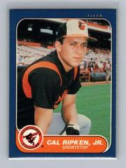 Cal Ripken Jr. Baseball Cards 1986 Fleer Prices
