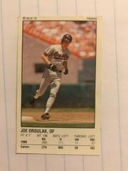 Joe Orsulak #200 Baseball Cards 1991 Panini Stickers Prices